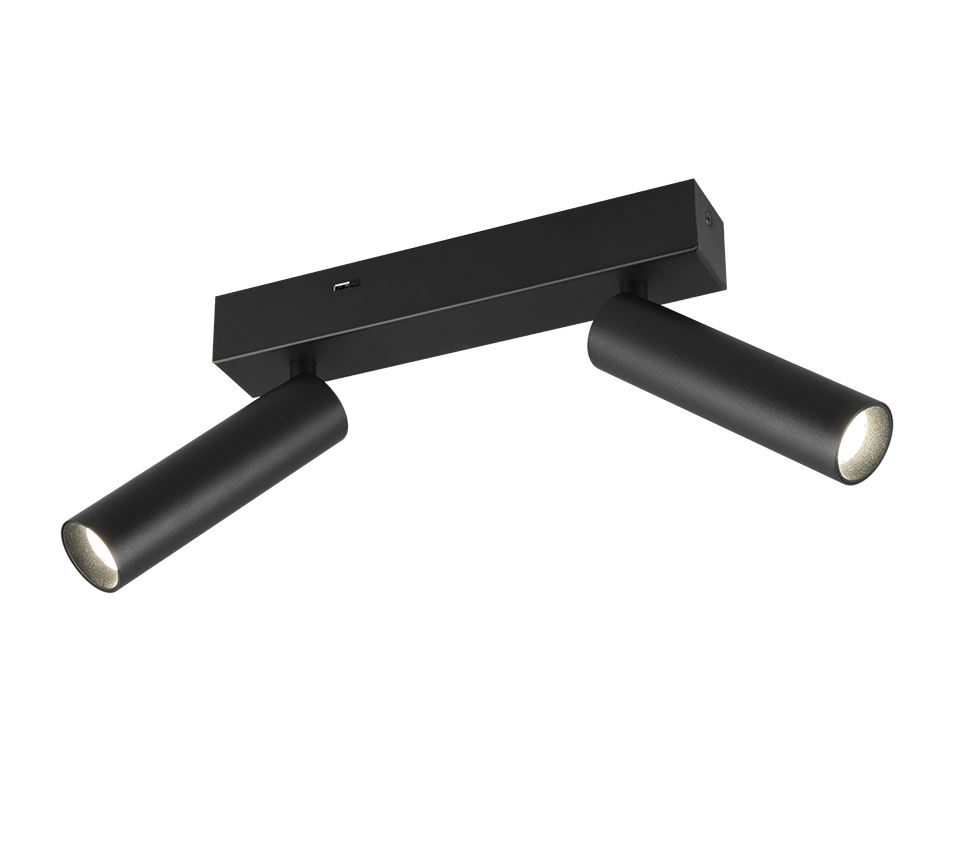 Ambala LED spotlight 2-pc matt black — 849210232