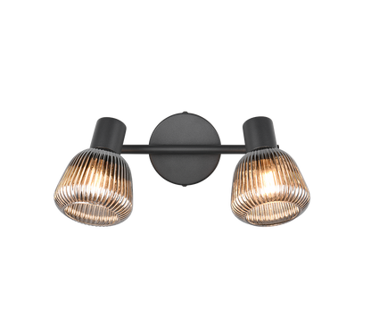 Tarifa spot 2-pc E14 matt black/chrome plated — 862800232