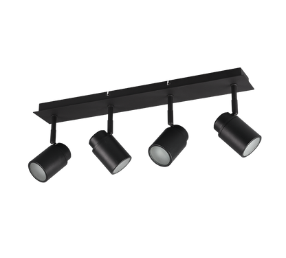 Angelo H2O spotlight 4-pc GU10 matt black — 880400432