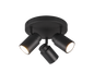 Angelo H2O spotlight 3-pc GU10 matt black — 880430332