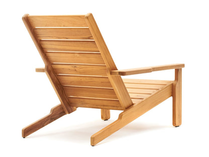 Varaschin Bali Upholstered teak garden armchair with armrests