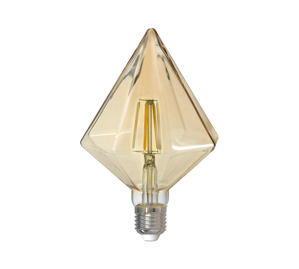 Bulb LED E27 deco filament 4W 360 lm 2700K brown — 901-479