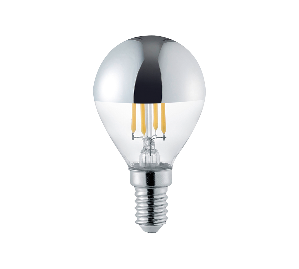 Bulb LED E14 mirror compact 4W 420lm 2800K — 983-410