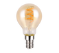 Bulb LED E14 filament classic 4W 180lm 1800K amber — 983-4813