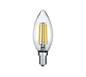 Bulb LED E14 filament candle 4W 470lm 2700K switch dimmer — 989-4470