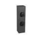 Garden socket pole anthracite with 4 power sockets — 9964-42