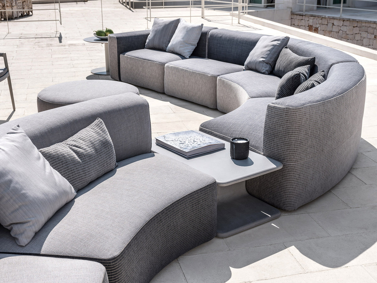 Varaschin Belt Upholstered coffee table