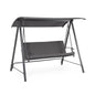 Bizzotto Teseo Charcoal-D.Grey Swing Cushion 3P — Bizzotto