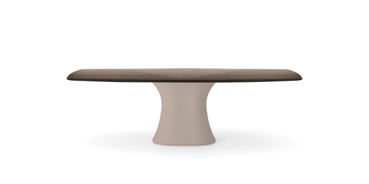 Devina Nais Dining Table Manhattan barrel - Monolith — manufacturer image, example finish and configuration