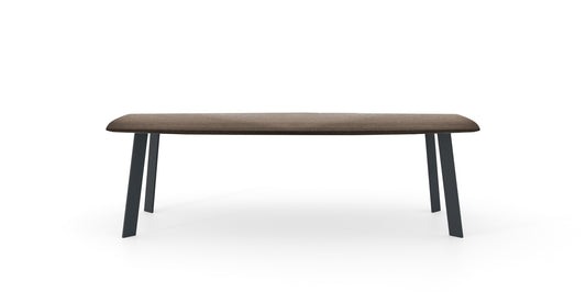 Devina Nais Dining Table Manhattan barrel - Pass — manufacturer image, example finish and configuration