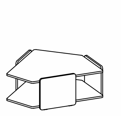 Manufacturer technical drawing for CAL001; line illustration, not a product photograph.
