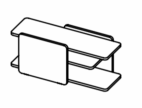 Manufacturer technical drawing for CAL002; line illustration, not a product photograph.