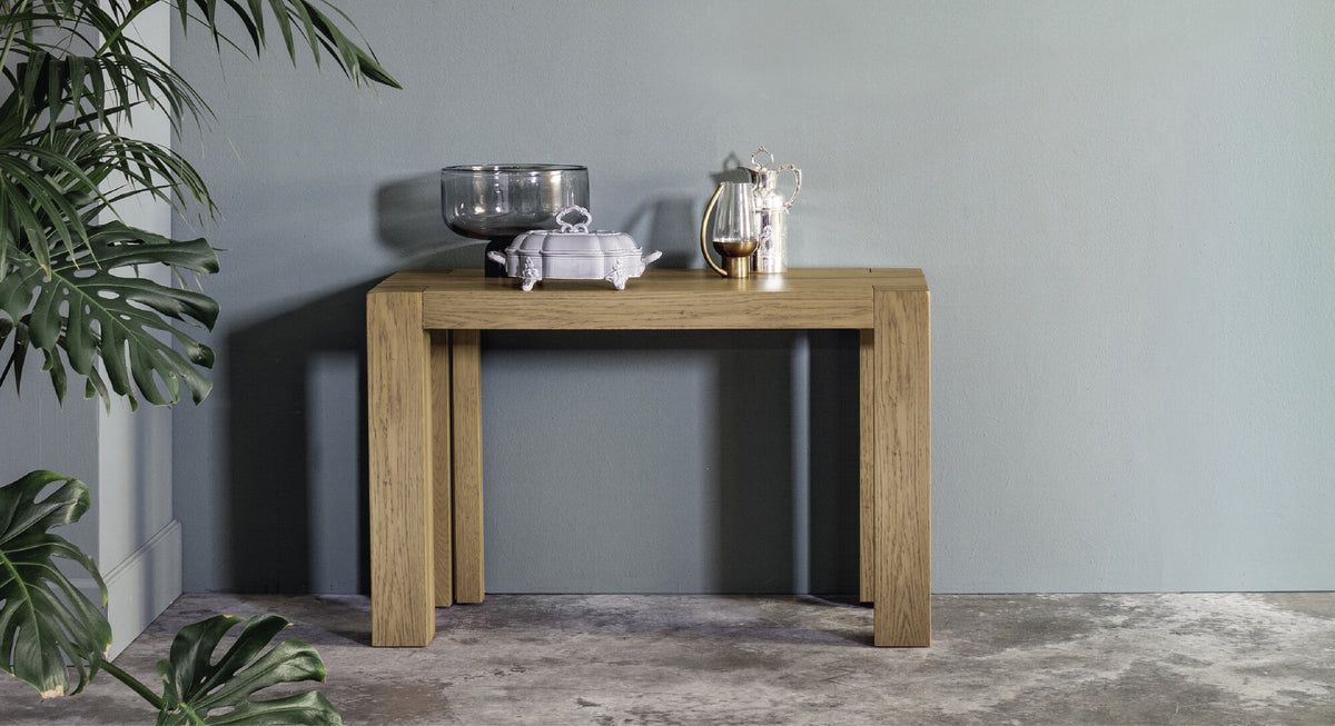 Devina Nais Extending Console Table Brooklyn — official manufacturer view 24; example configuration