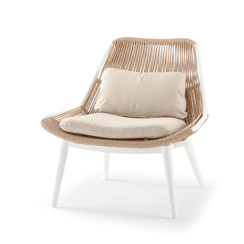 Idol&Furniture Lounge Armchair COMO — White — manufacturer 135