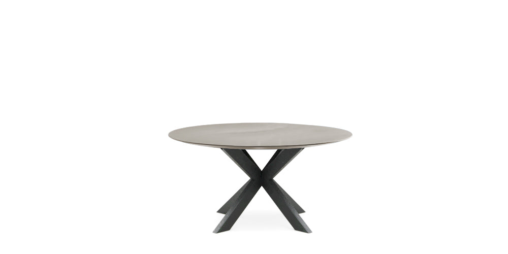 Devina Nais Dining Table Manhattan ring - Cube — manufacturer image, example finish and configuration