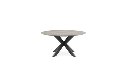 Devina Nais Dining Table Manhattan ring - Cube — manufacturer image, example finish and configuration