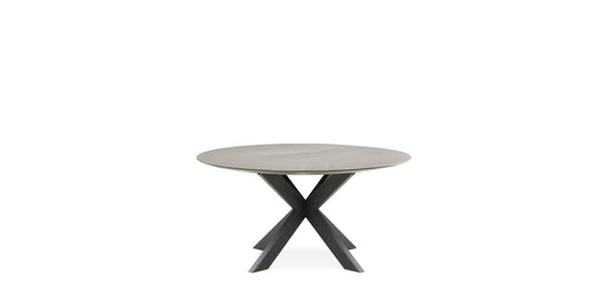 Devina Nais Dining Table Manhattan ring - Cube — manufacturer image, example finish and configuration