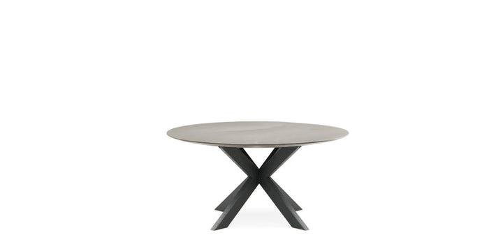 Devina Nais Dining Table Manhattan ring - Cube — manufacturer image, example finish and configuration