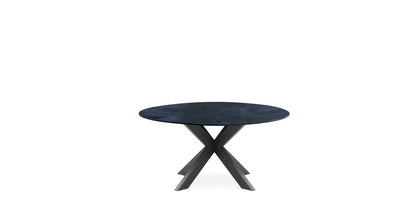Devina Nais Dining Table Manhattan ring My-Glass - Cube — manufacturer image, example finish and configuration