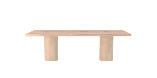 Devina Nais Dining Table Dakota - Jumbo — manufacturer image, example finish and configuration