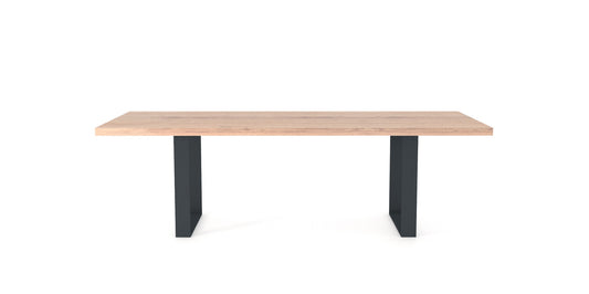 Devina Nais Dining Table Dakota - Square — manufacturer image, example finish and configuration