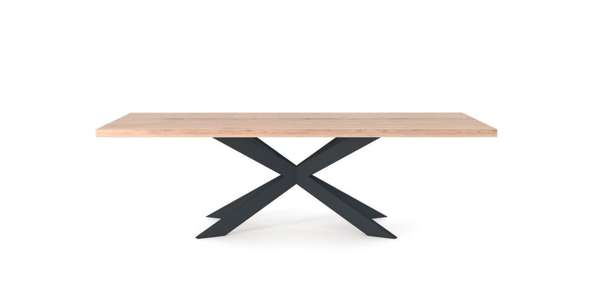 Devina Nais Dining Table Dakota - Star — manufacturer image, example finish and configuration