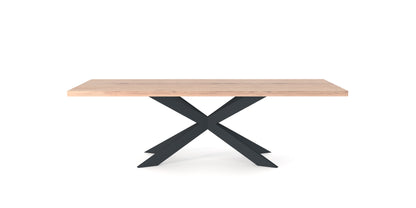 Devina Nais Dining Table Dakota - Star — manufacturer image, example finish and configuration