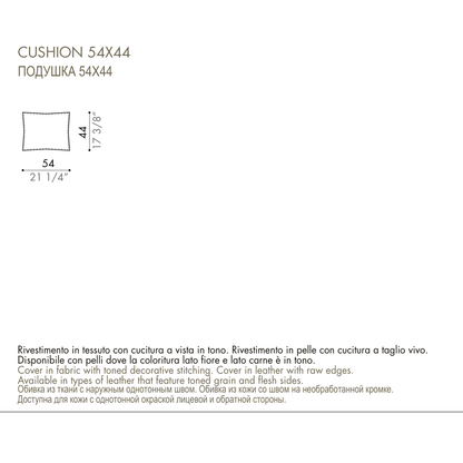 Desiree Cushion EASY - dimensions, item code 007233