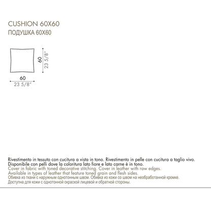 Desiree Cushion EASY - dimensions, item code 007243