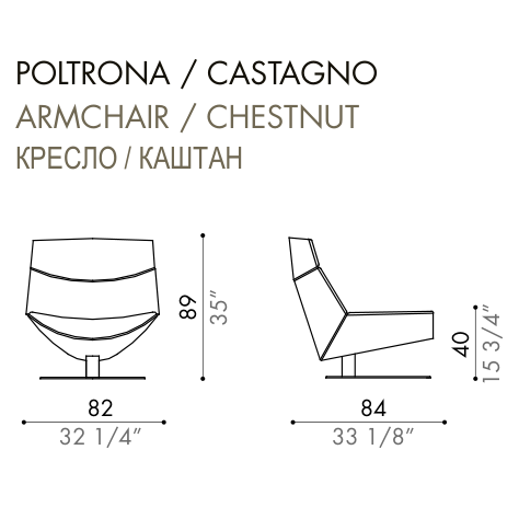 Desiree Armchair KARA - dimensions, item code 001016