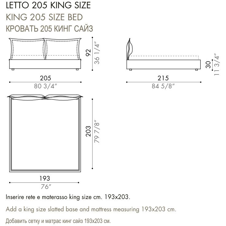 Desiree Bed VANITY - dimensions, item code 009060