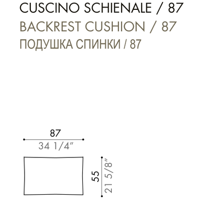 Desiree Cushion VON - dimensions, item code 007330