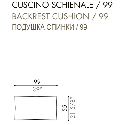 Desiree Cushion VON - dimensions, item code 007331