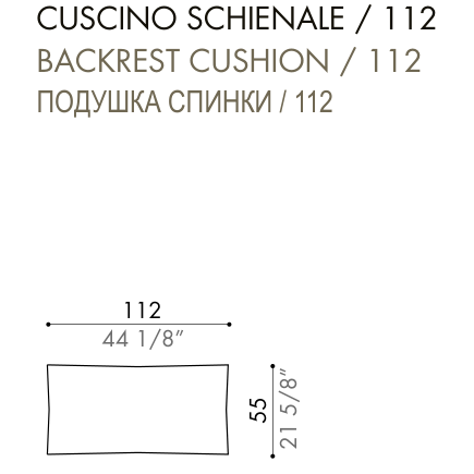Desiree Cushion VON - dimensions, item code 007335