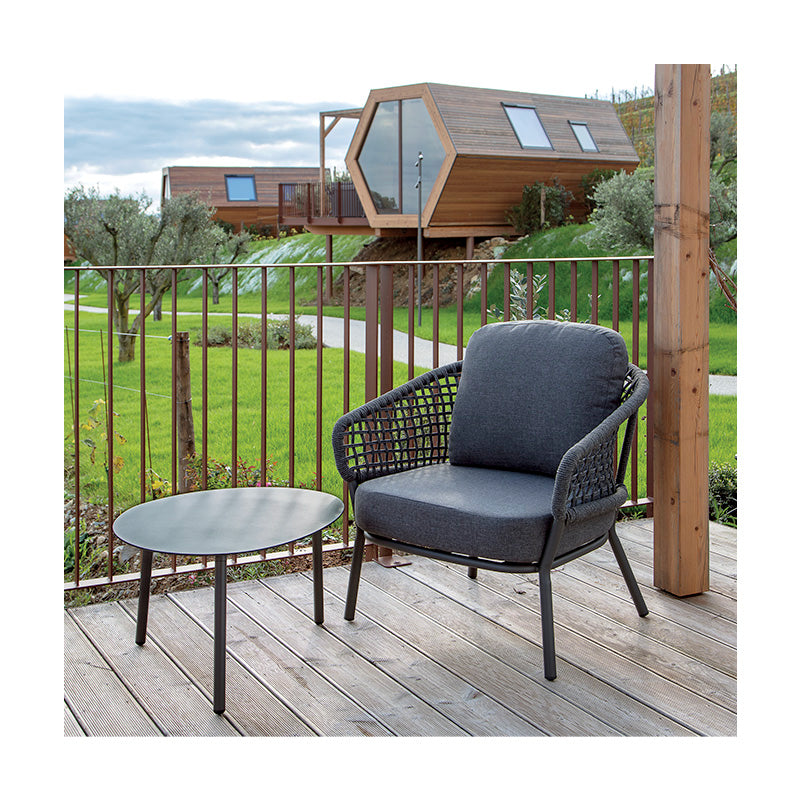 Idol&Furniture Lounge Armchair ATOL — Anthracite