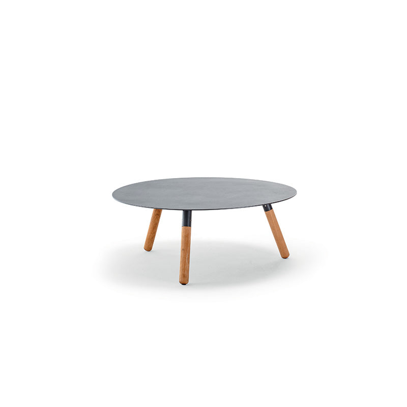 Idol&Furniture Coffee Table BAHAMAS TEAK — Anthracite