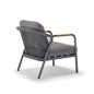 Idol&Furniture Lounge Armchair CORDOBA — Anthracite