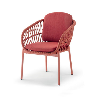 Idol&Furniture Armchair ELBA ROPE — Red