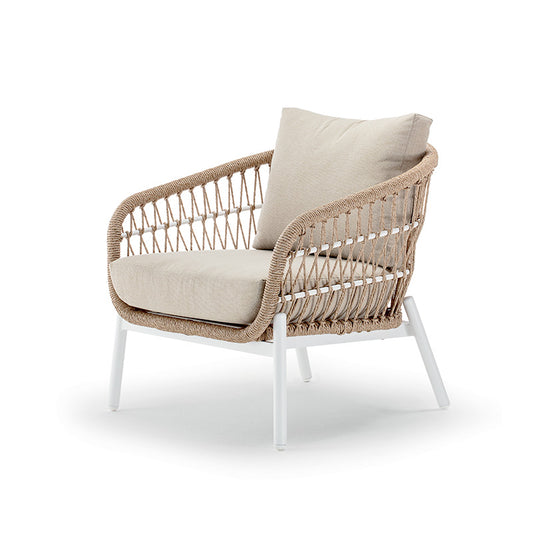 Idol&Furniture Lounge Armchair ELBA — White