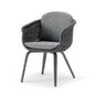 Idol&Furniture Armchair MELROSE ROPE — Anthracite