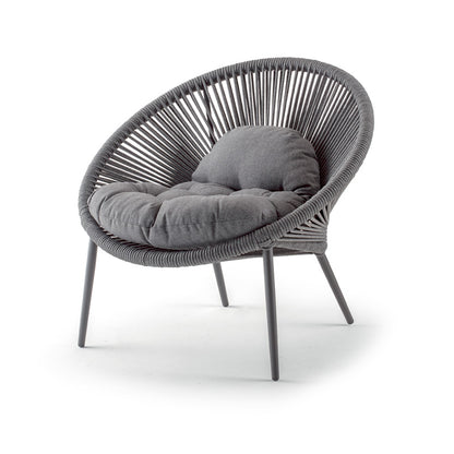 Idol&Furniture Lounge Chair NANCY — Anthracite — 1