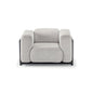 Idol&Furniture Lounge Armchair RULE ALU — Dark Grey