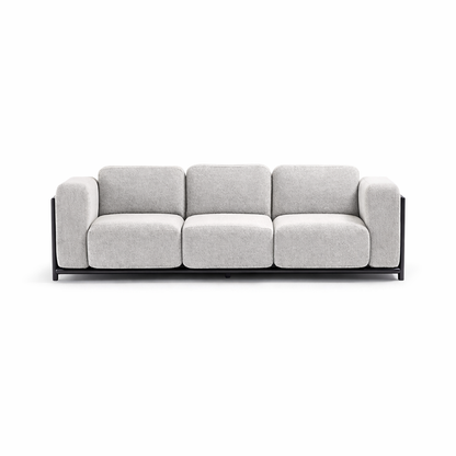 Idol&Furniture Sofa RULE ALU — Dark Grey / Lungo Light Grey — product view