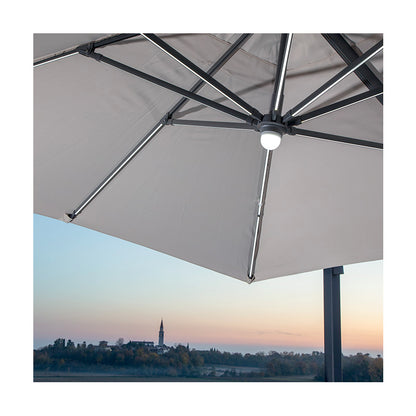Idol&Furniture Umbrella TRIESTE LIGHT — setting view — official 8