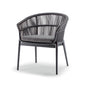 Idol&Furniture Armchair TROPEA — Anthracite
