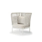 Idol&Furniture Lounge Armchair YOLK HIGH BACK — White