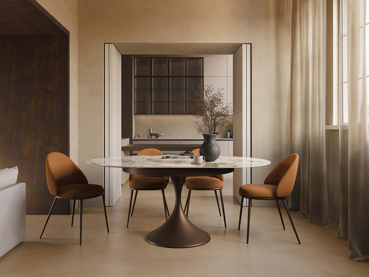 Target Point Dining Table Jazz 90 — Fixed Round — product view 2