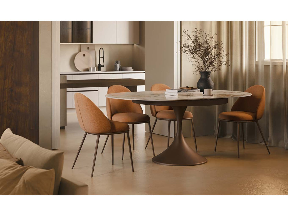Target Point Dining Table Jazz 90 — Fixed Round — product view 5