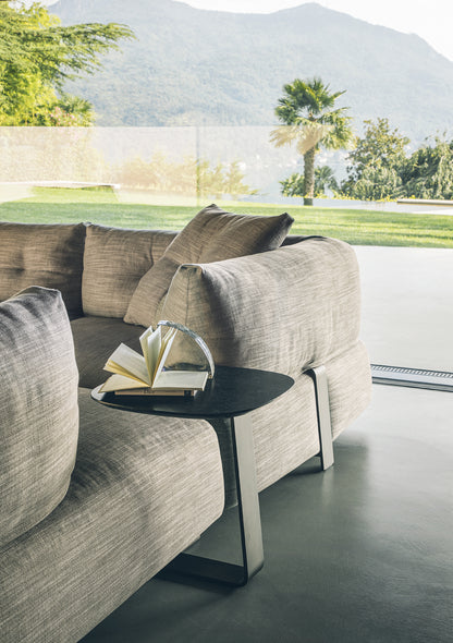 Desiree Side Table ETHÌA — official detail photograph of the optional side table; seating and decorative objects are not included