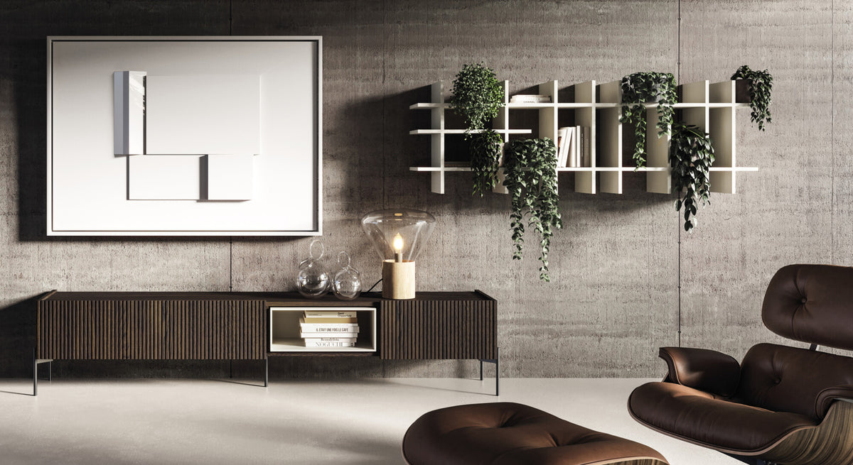 Devina Nais Bookcase Ritmo Suspended — official manufacturer view 13; example configuration